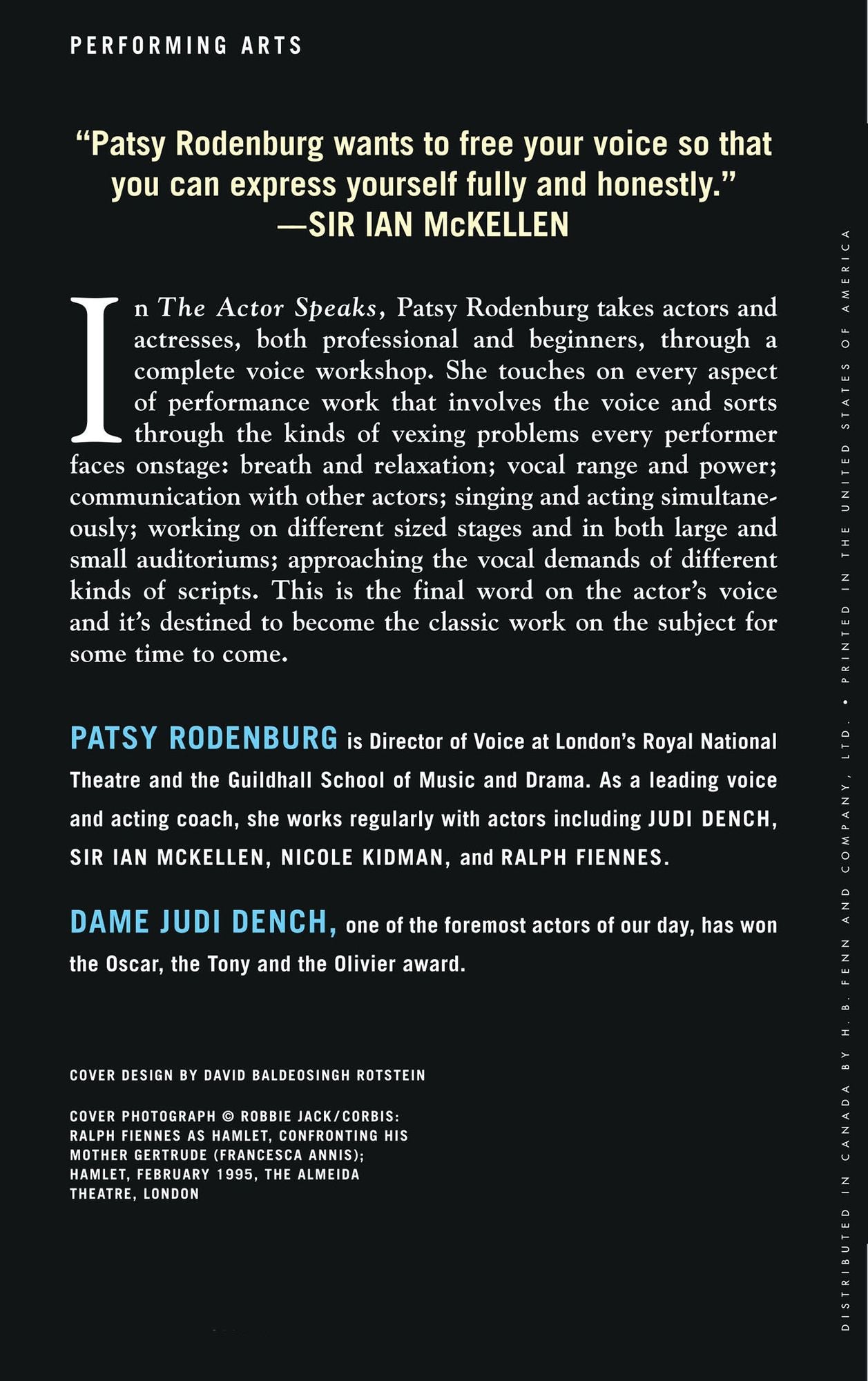 Actor Speaks: Voice and the Performer