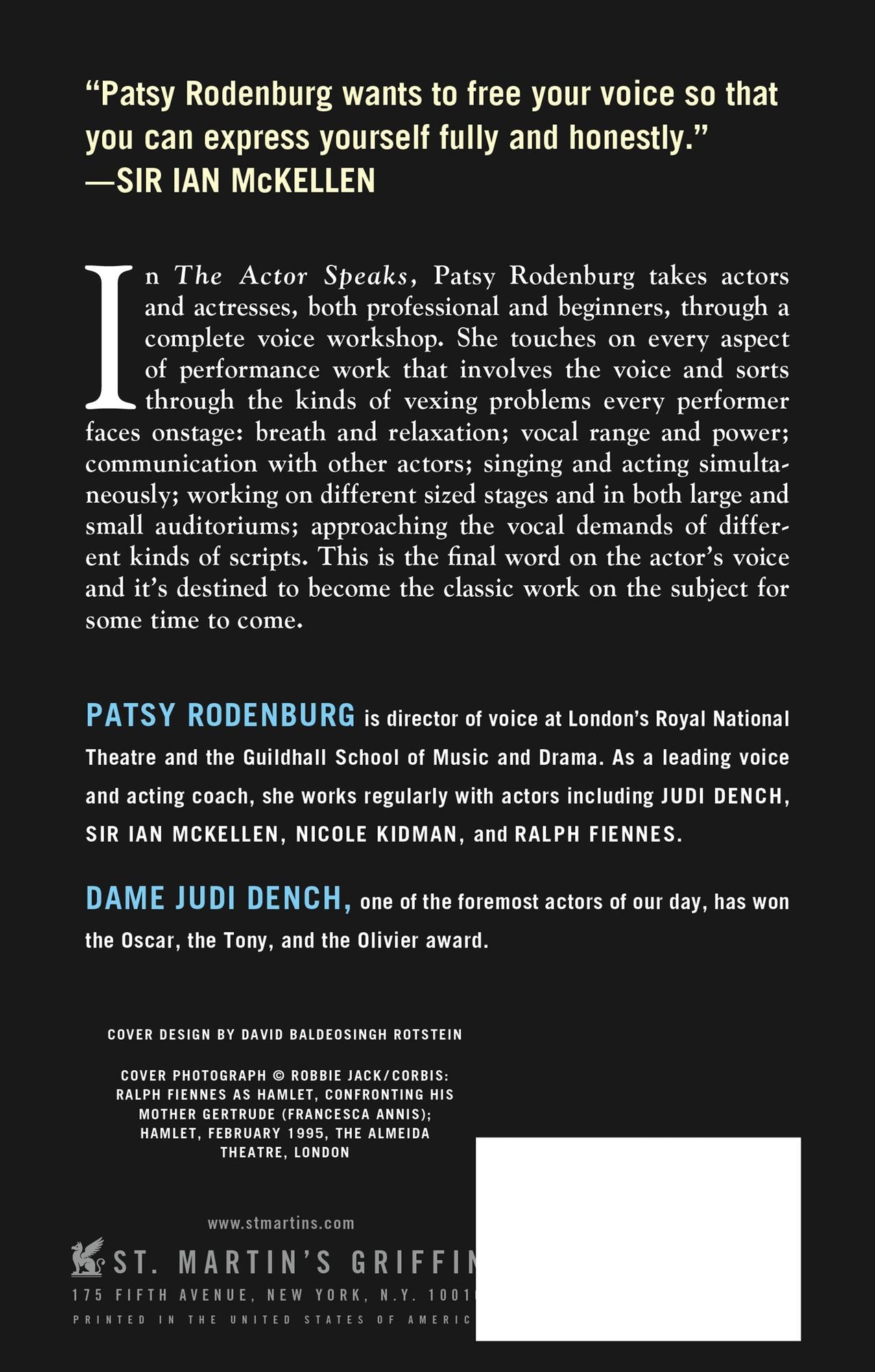 Actor Speaks: Voice and the Performer