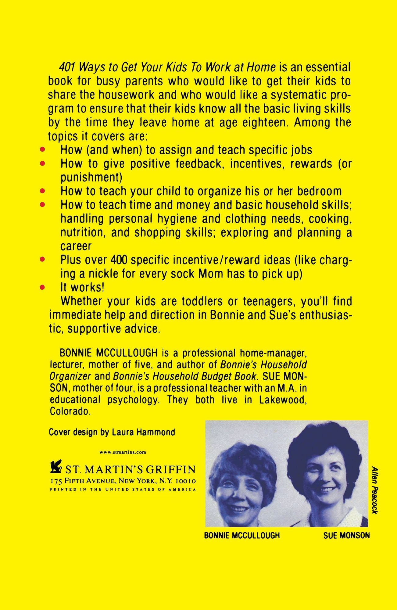 401 Ways To Get Your Kids To Work At Hom