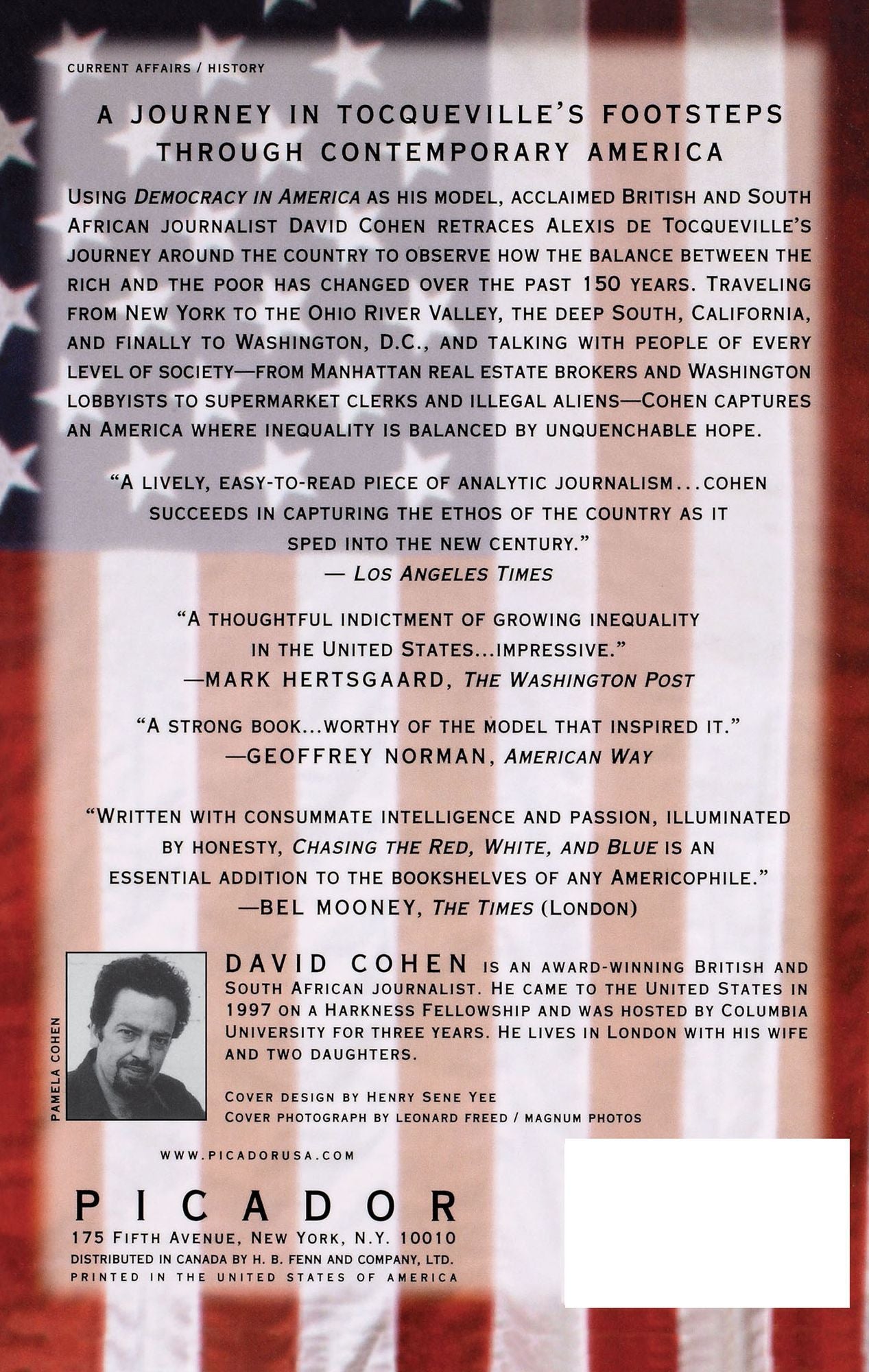 Chasing the Red, White, and Blue: A Journey in Tocqueville's Footsteps Through Contemporary America