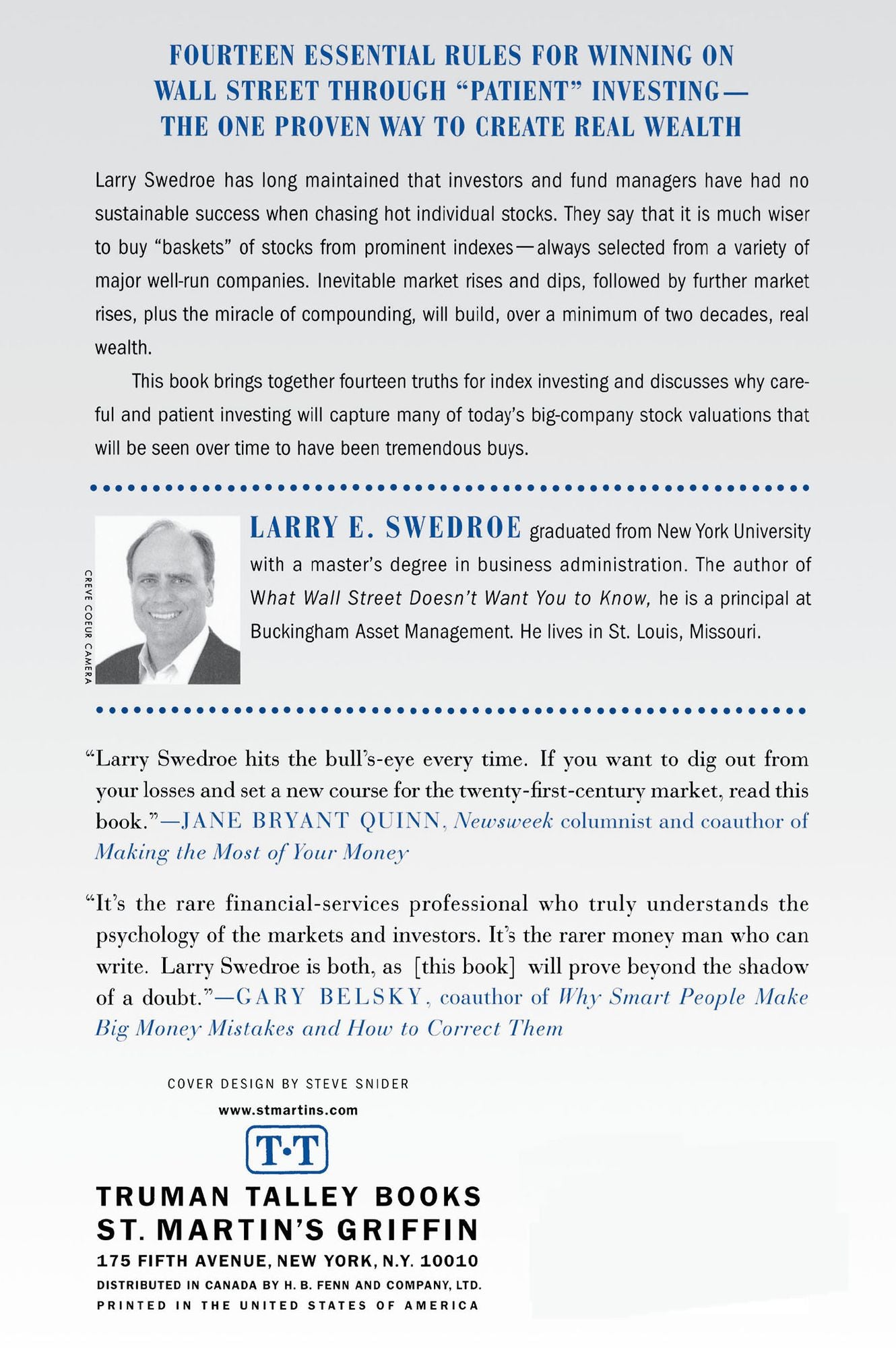 Successful Investor Today: 14 Simple Truths You Must Know When You Invest