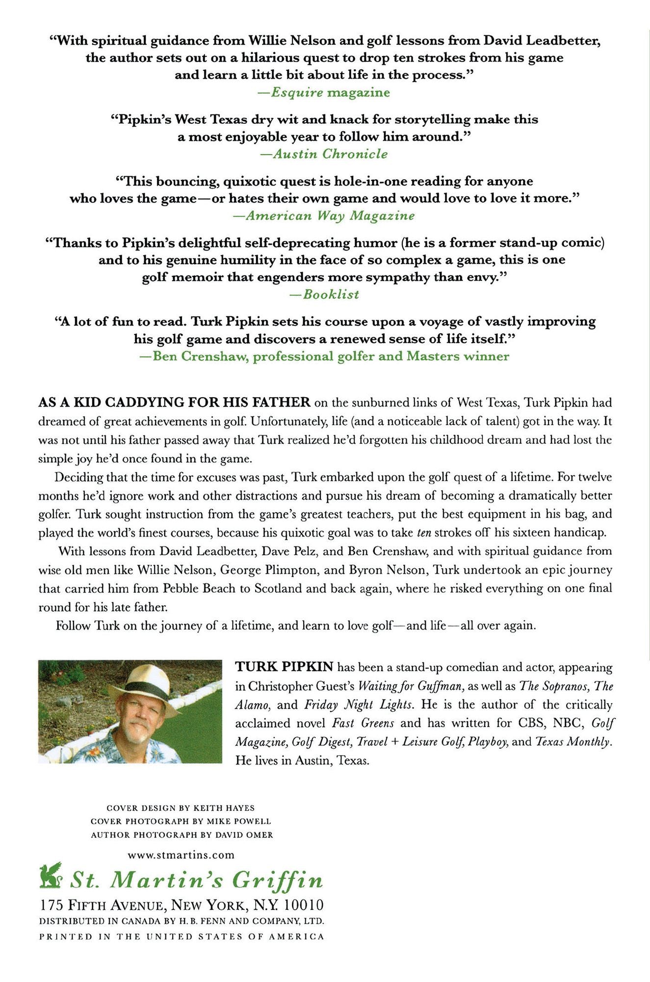 Old Man and the Tee: How I Took Ten Strokes Off My Game and Learned To Love Golf All Over Again