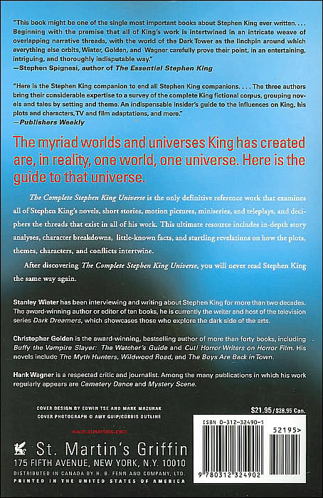 Complete Stephen King Universe: A Guide to the Worlds of Stephen King