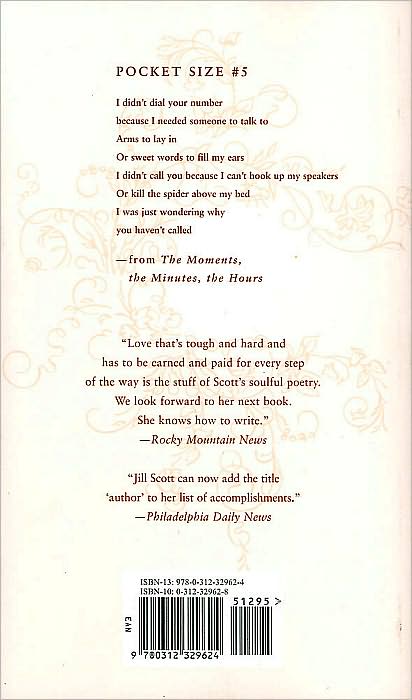 Moments, the Minutes, the Hours: The Poetry of Jill Scott