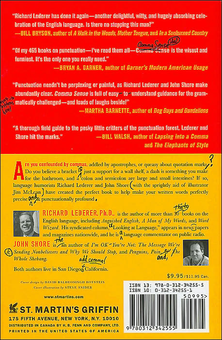 Comma Sense: A Fun-Damental Guide to Punctuation