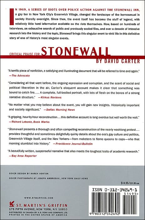 Stonewall: The Riots That Sparked the Gay Revolution