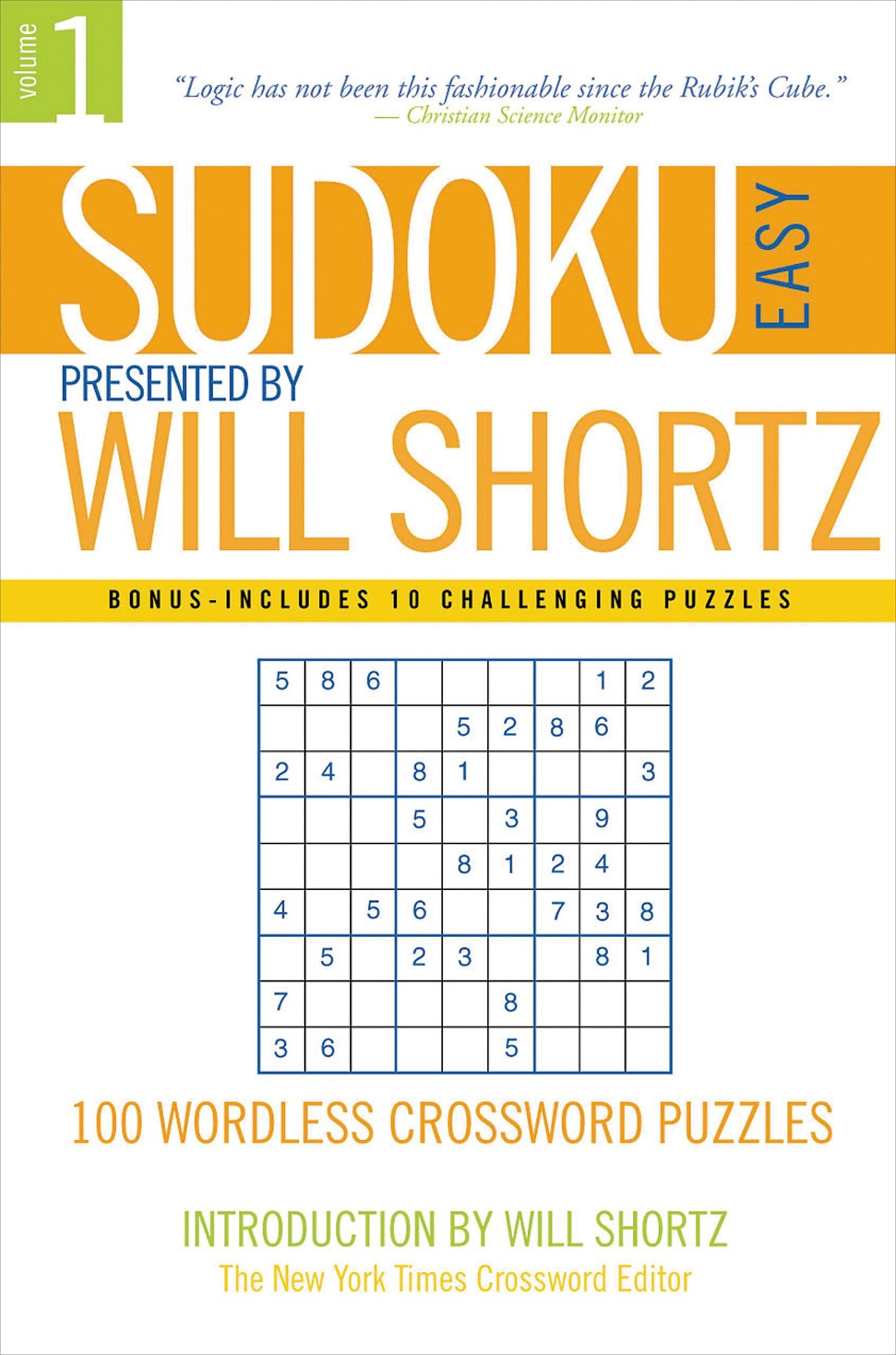 Sudoku Easy Presented by Will Shortz