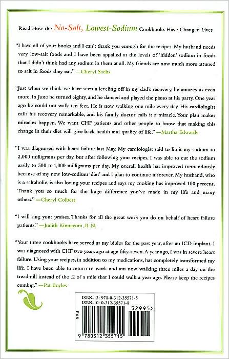 No-Salt, Lowest-Sodium International Cookbook