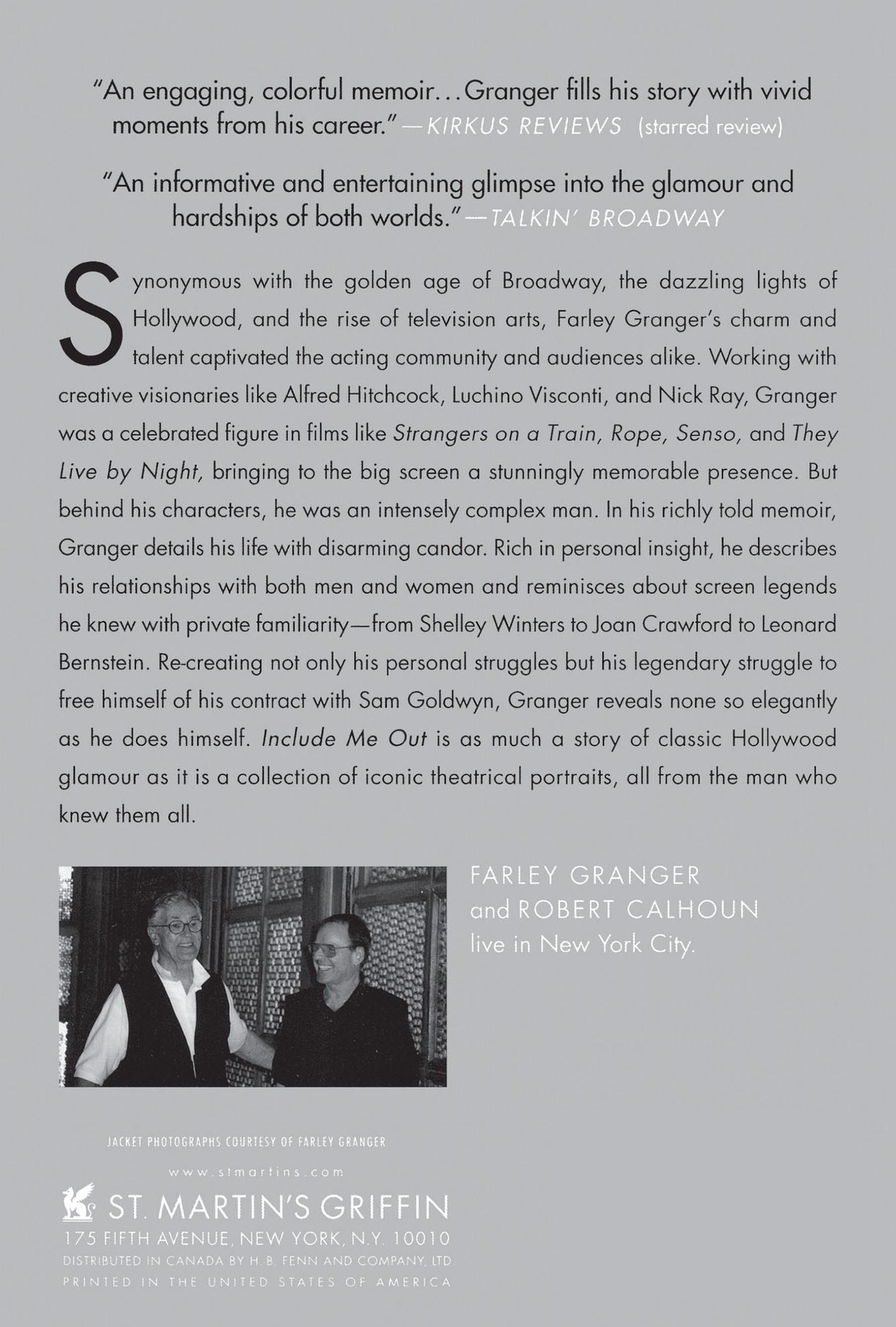 Include Me Out: My Life from Goldwyn to Broadway