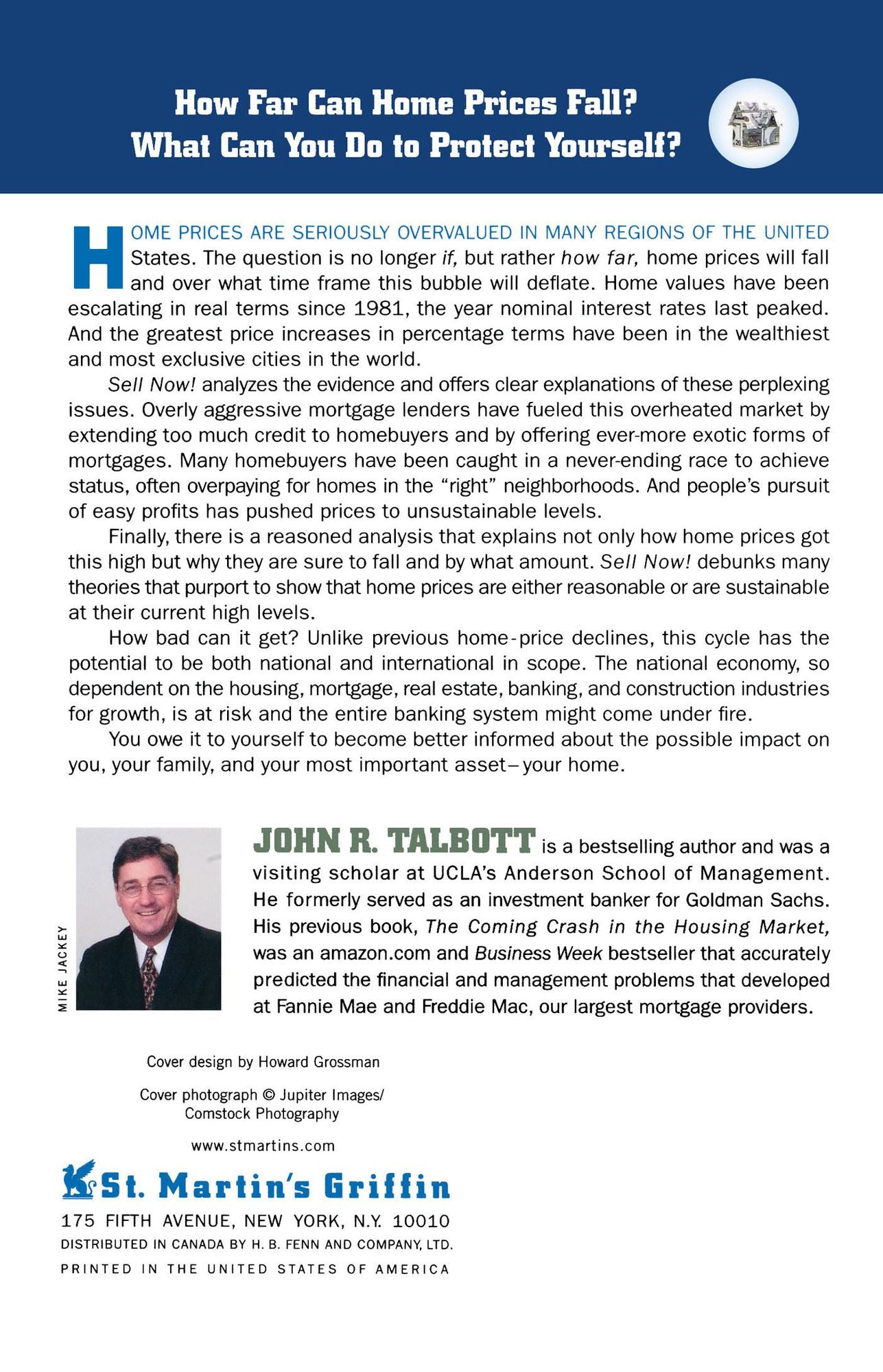 Sell Now!: The End of the Housing Bubble