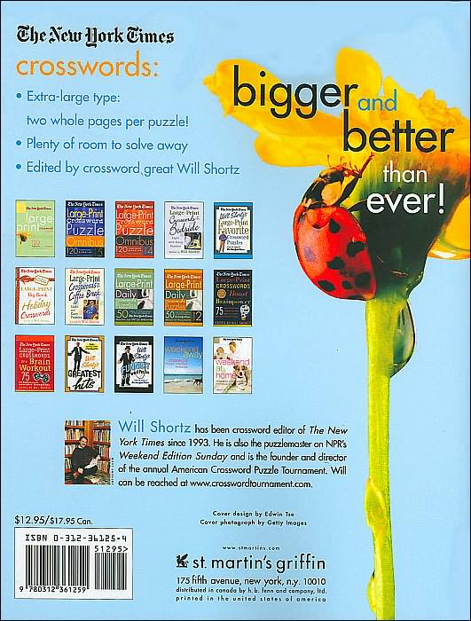 The New York Times Large-Print Crossword Puzzle Omnibus Volume 7: 120 Large-Print Puzzles from the Pages of The New York Times