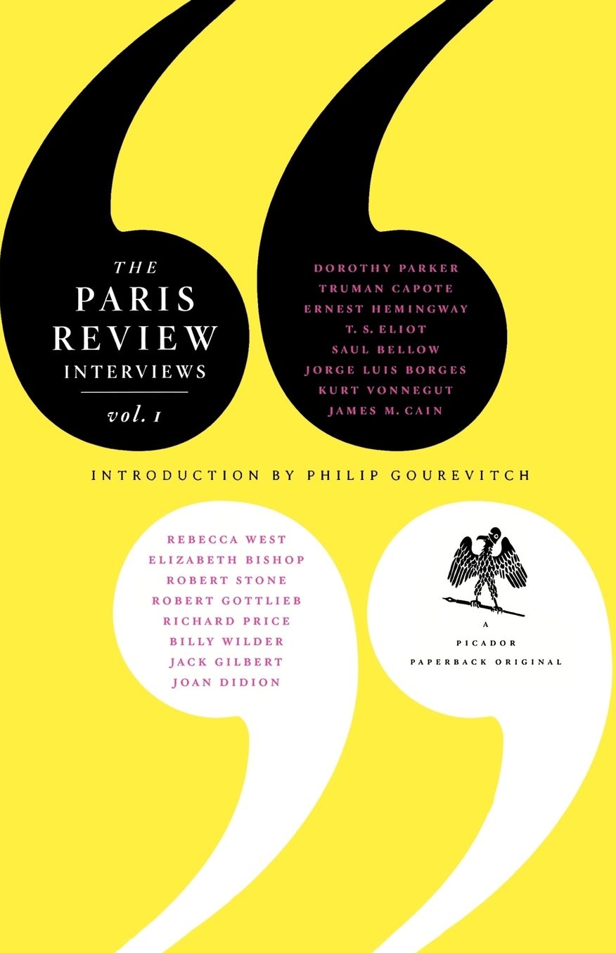 The Paris Review Interviews, I
