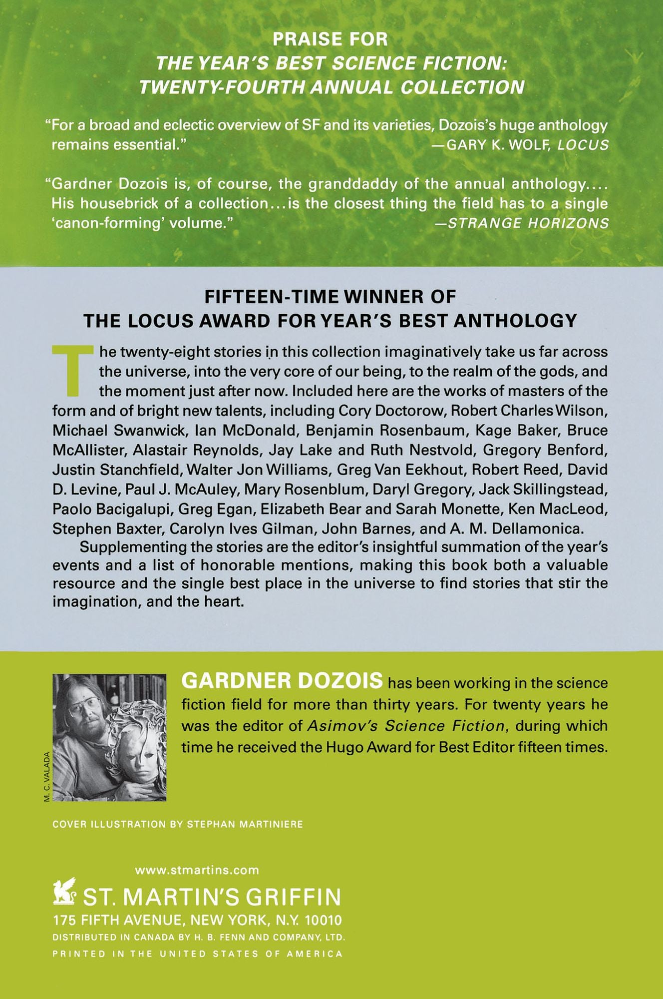 The Year's Best Science Fiction: Twenty-Fourth Annual Collection