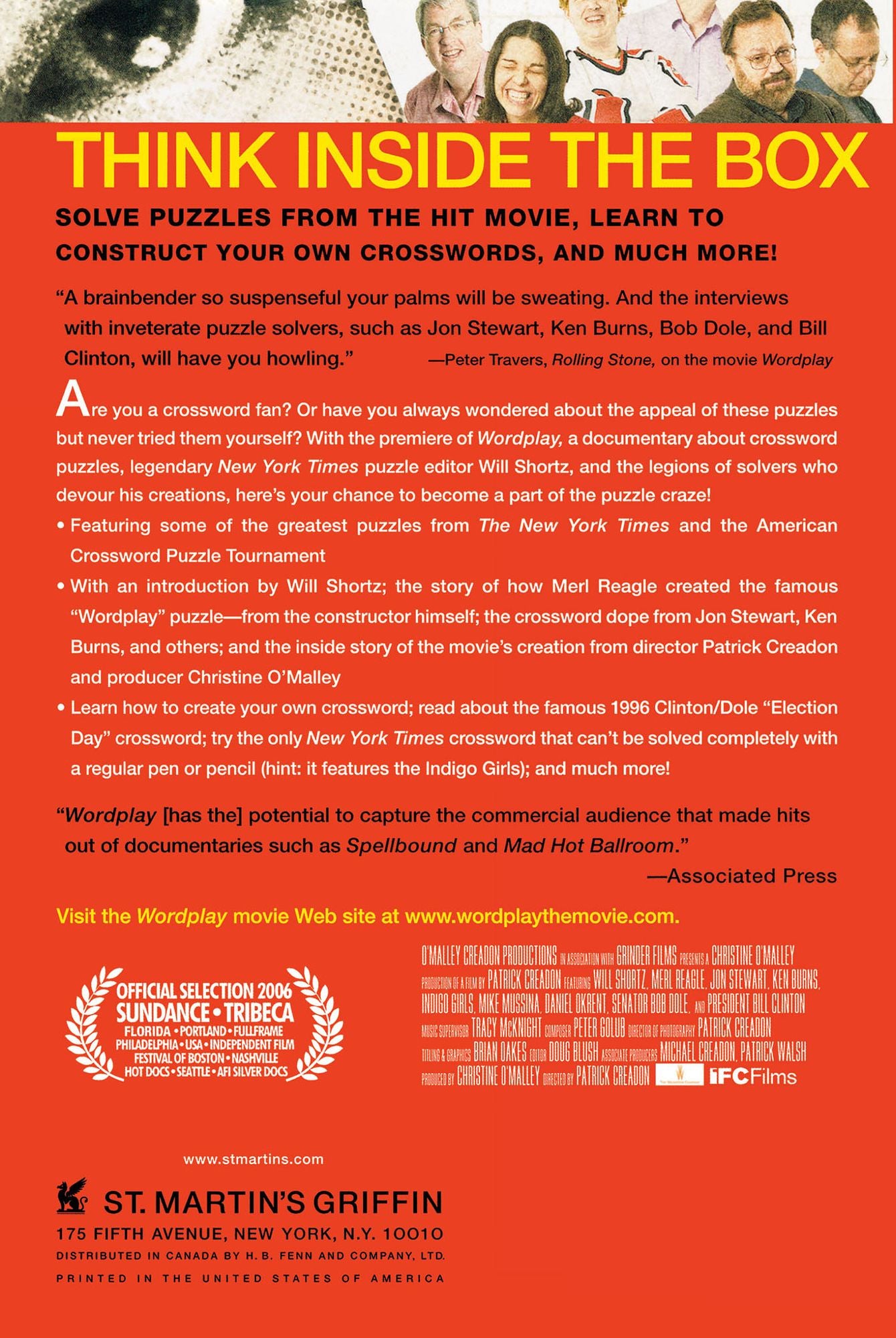 Wordplay: The Official Companion Book