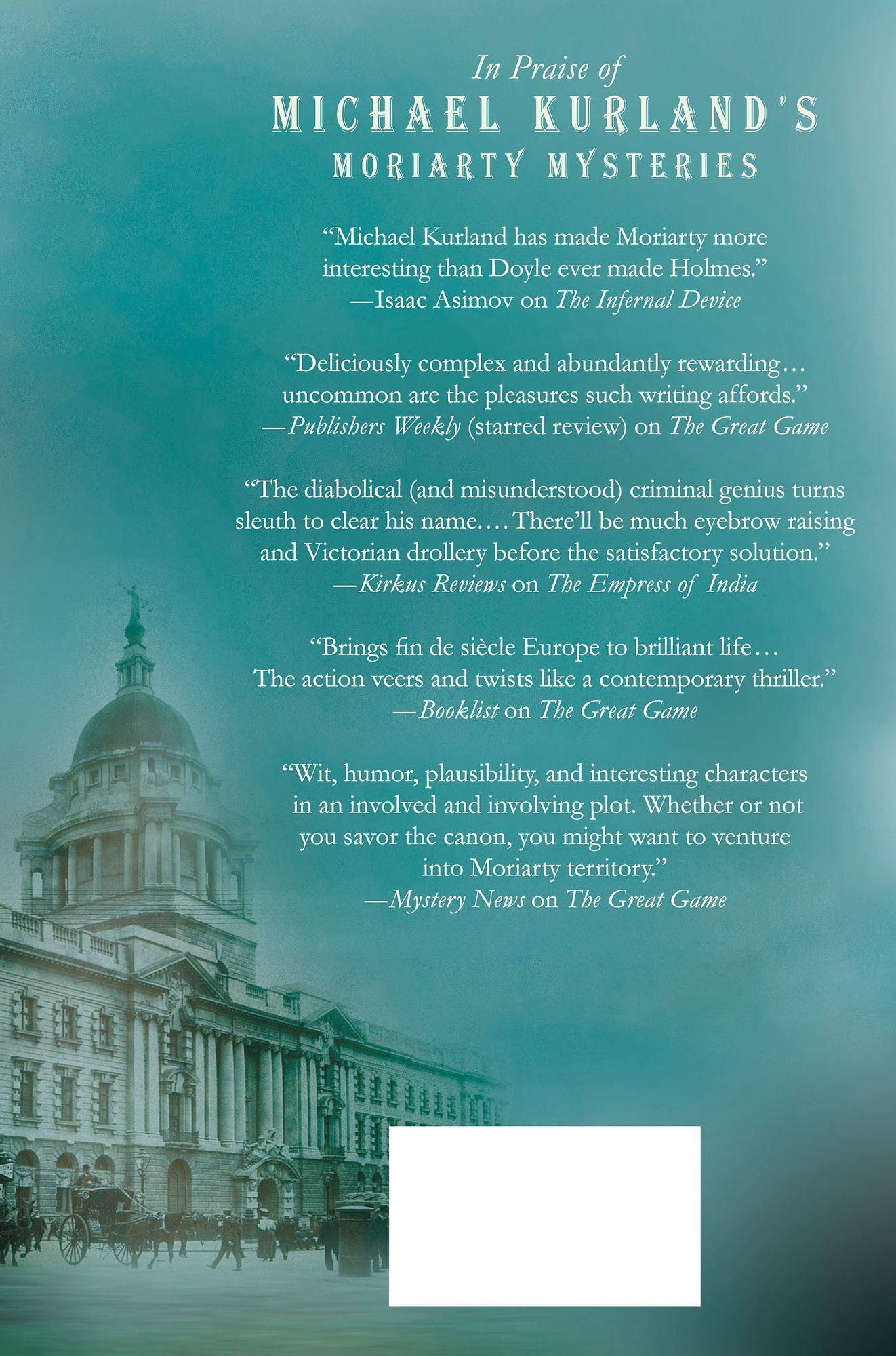 Who Thinks Evil (Professor Moriarty Series #5)