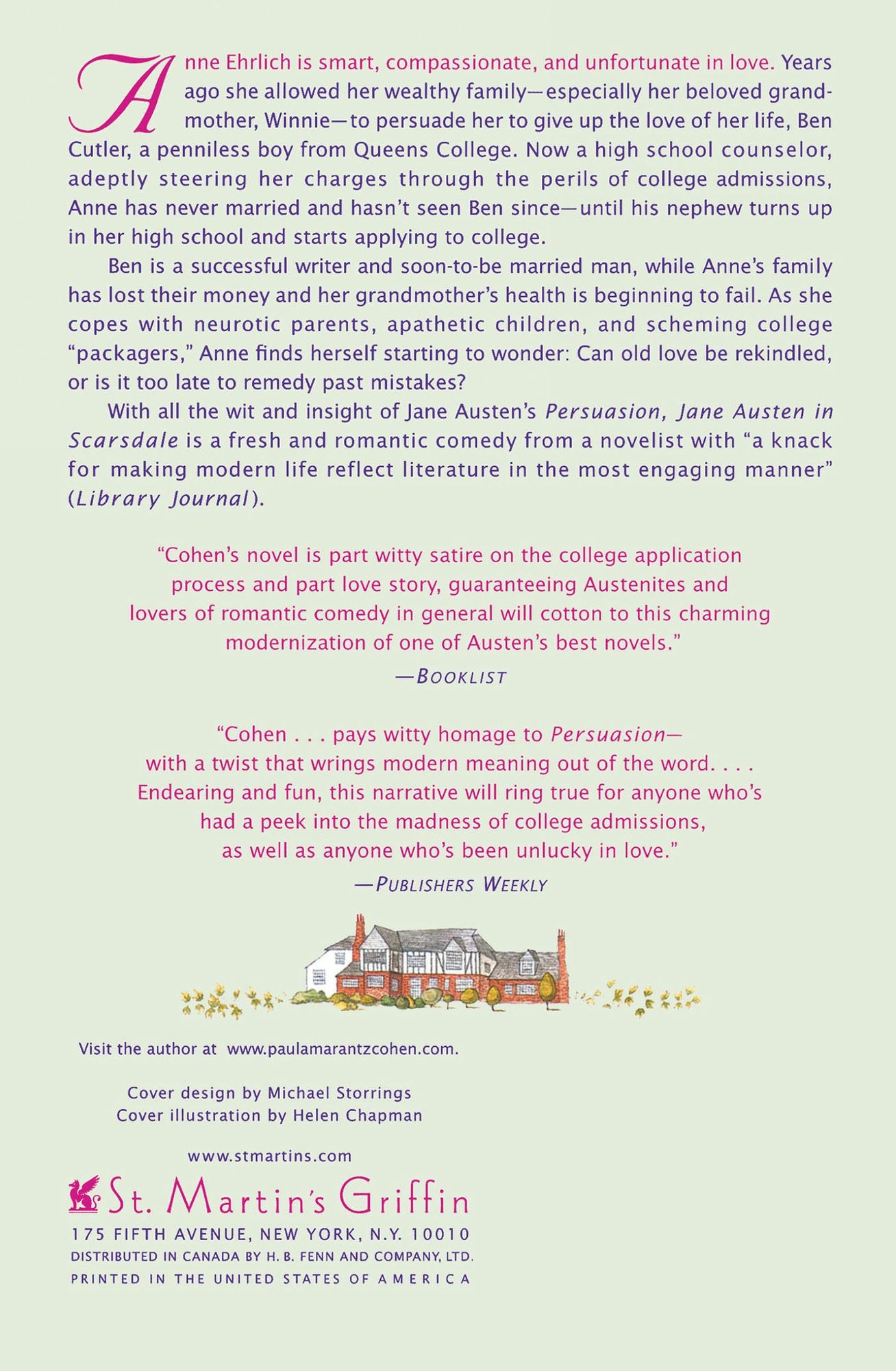 Jane Austen in Scarsdale: Or Love, Death, and the SATs