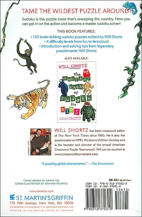 Will Shortz Presents the Jungle Book of Sudoku for Kids: 150 Fun Puzzles!