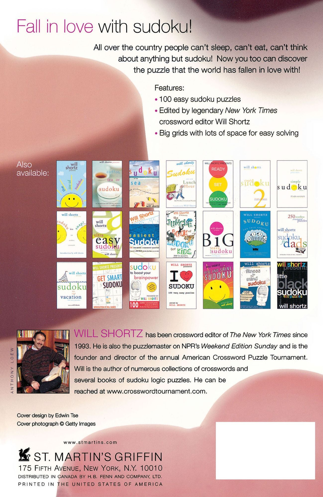 Will Shortz Presents Seduced by Sudoku: 100 Wordless Crossword Puzzles