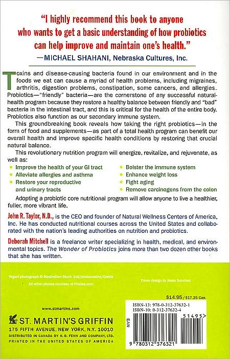 Wonder of Probiotics: A 30-Day Plan to Boost Energy, Enhance Weight Loss, Heal GI Problems, Prevent Disease, and Slow Aging
