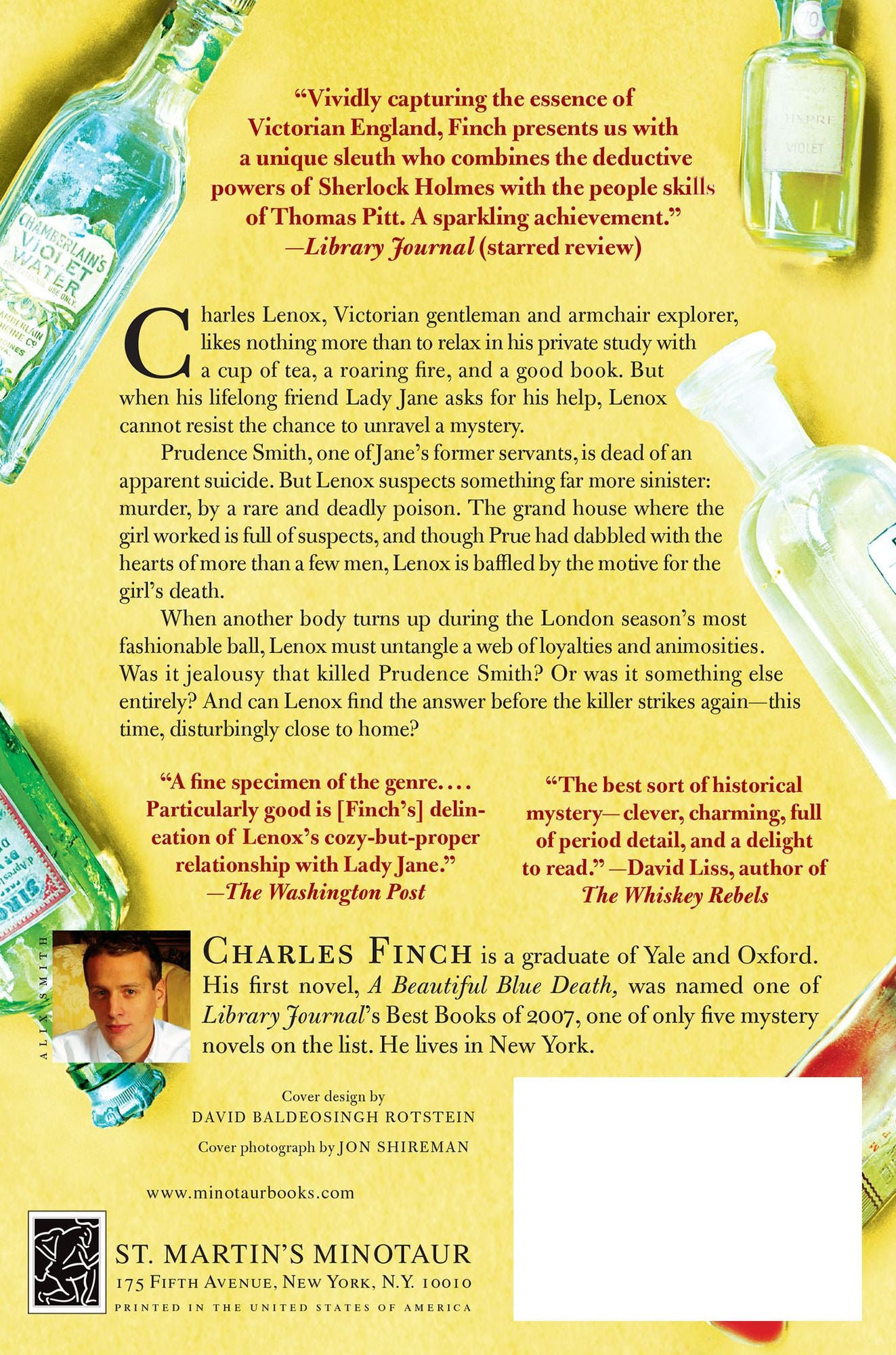 A Beautiful Blue Death (Charles Lenox Series #1)
