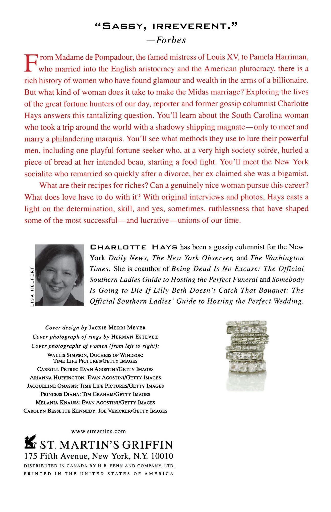 Fortune Hunters: Dazzling Women and the Men They Married