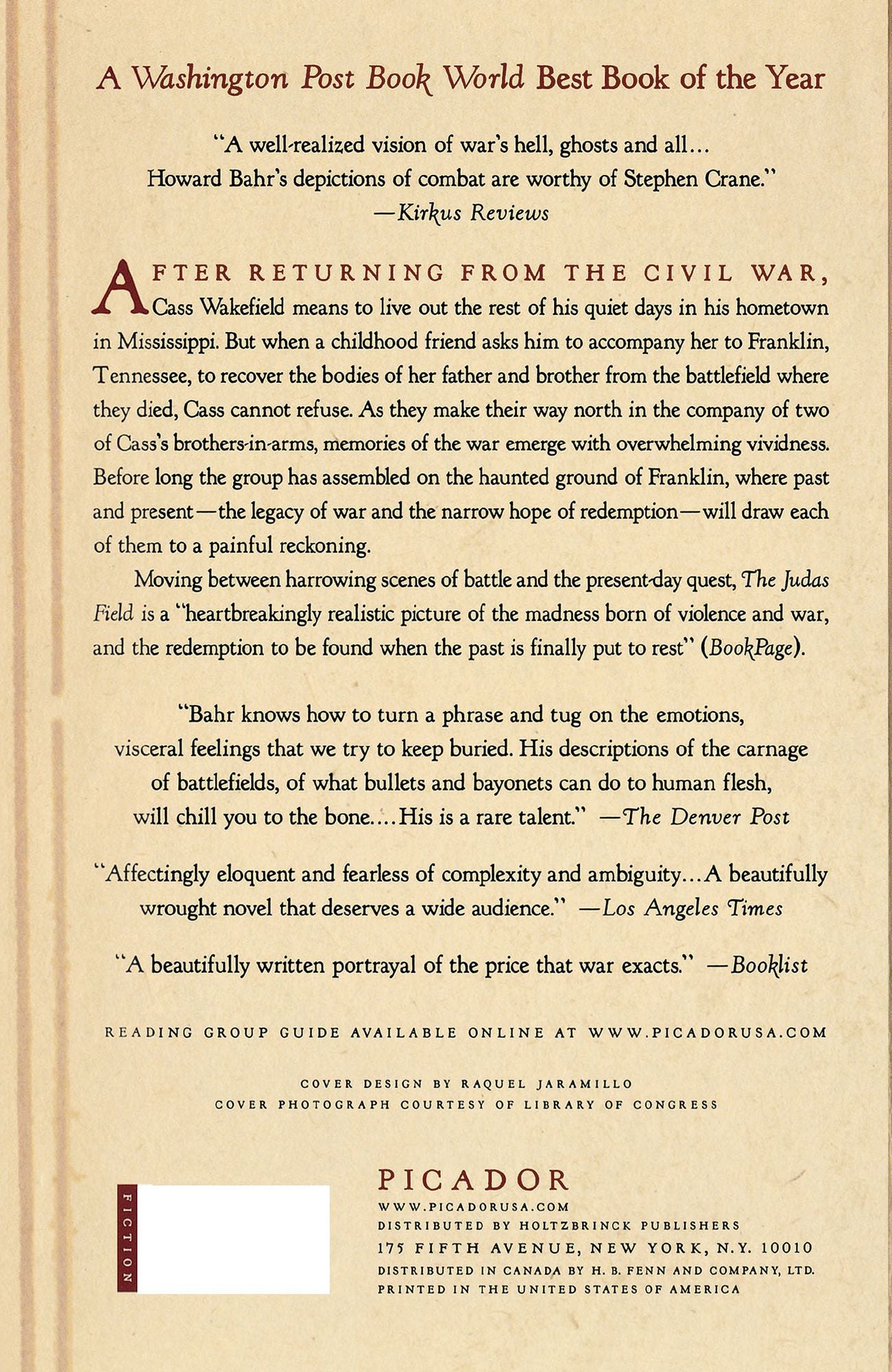 Judas Field: A Novel of the Civil War