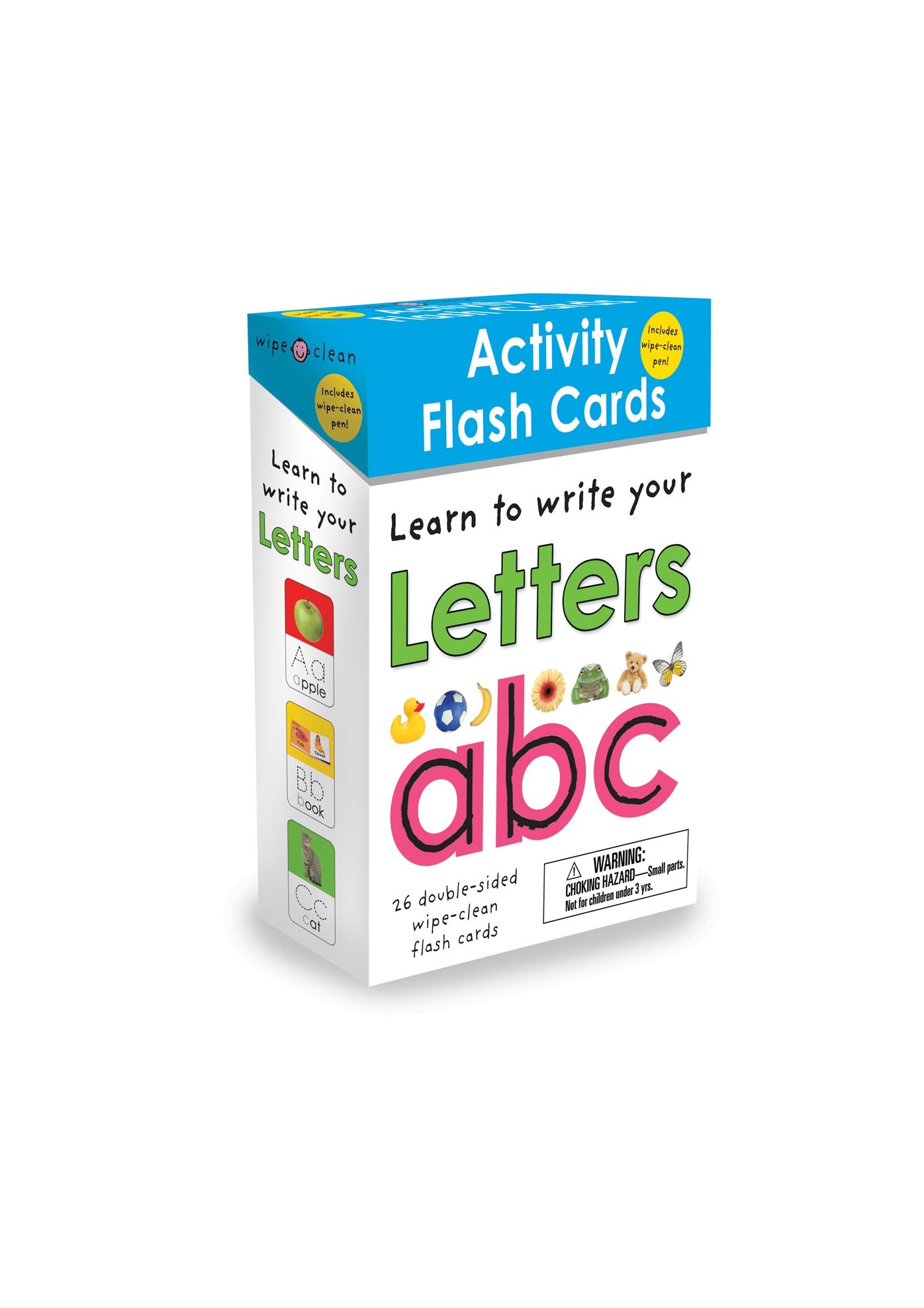 Learn to Write Your Letters - ABC: Activity Flash Cards (Wipe Clean Series)