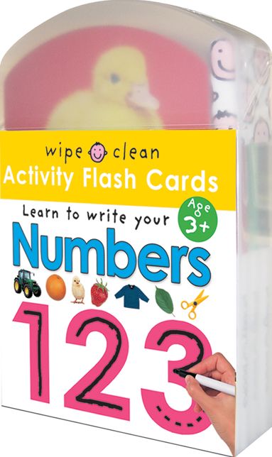 Learn to Write Your Numbers - 123: Activity Flash Cards (Wipe Clean Series)