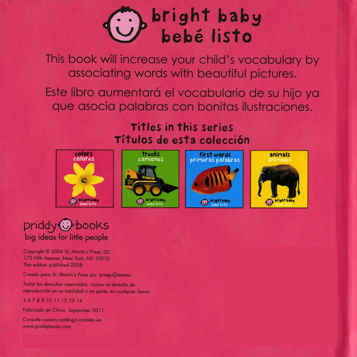 Bilingual Bright Baby: Colors / Colores