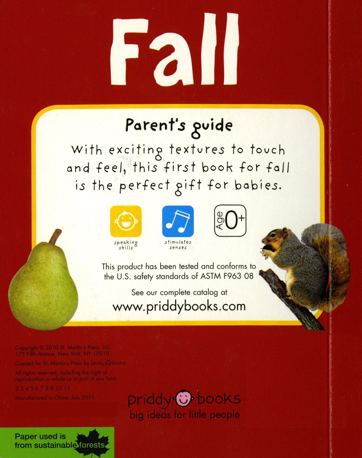 Fall (Bright Baby Touch and Feel Series)