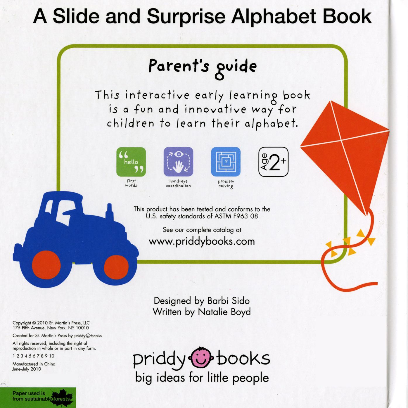 Slide and Surprise Alphabet