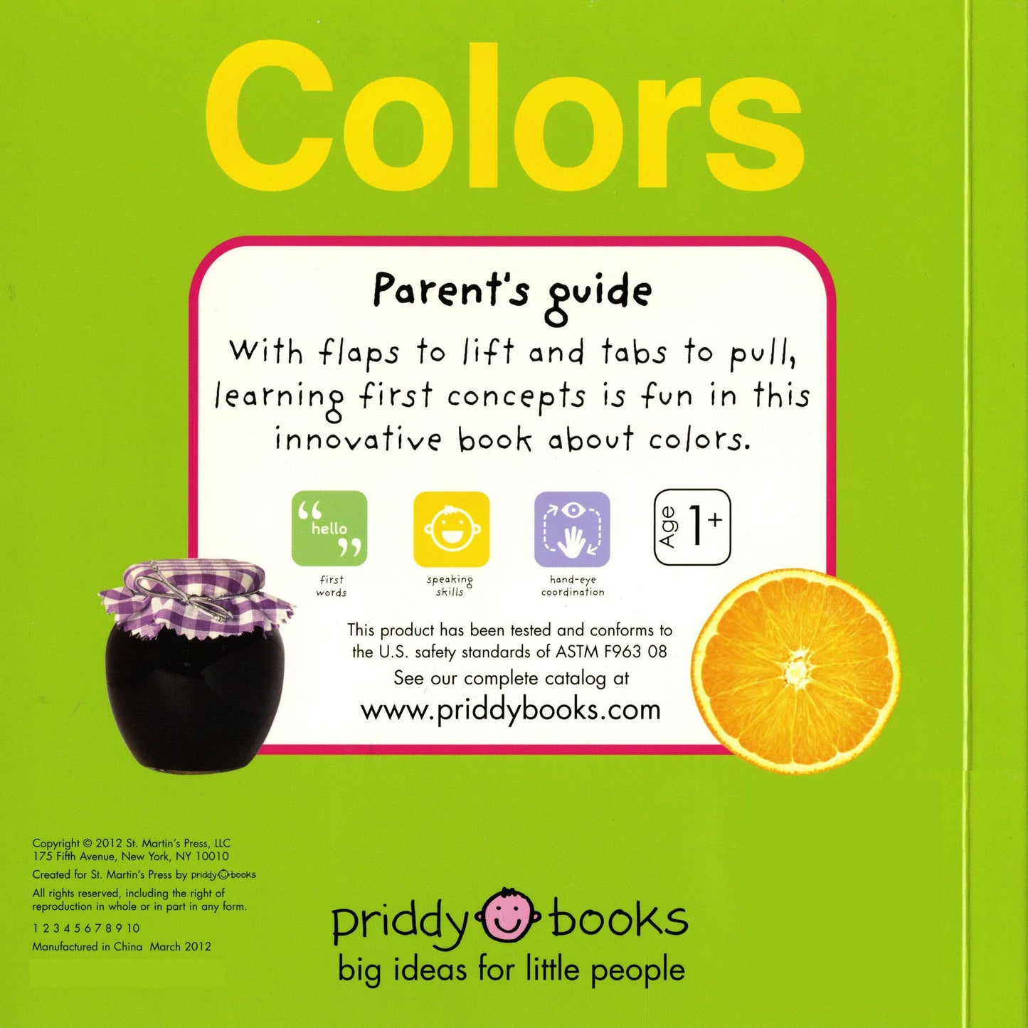 First Concepts Colors