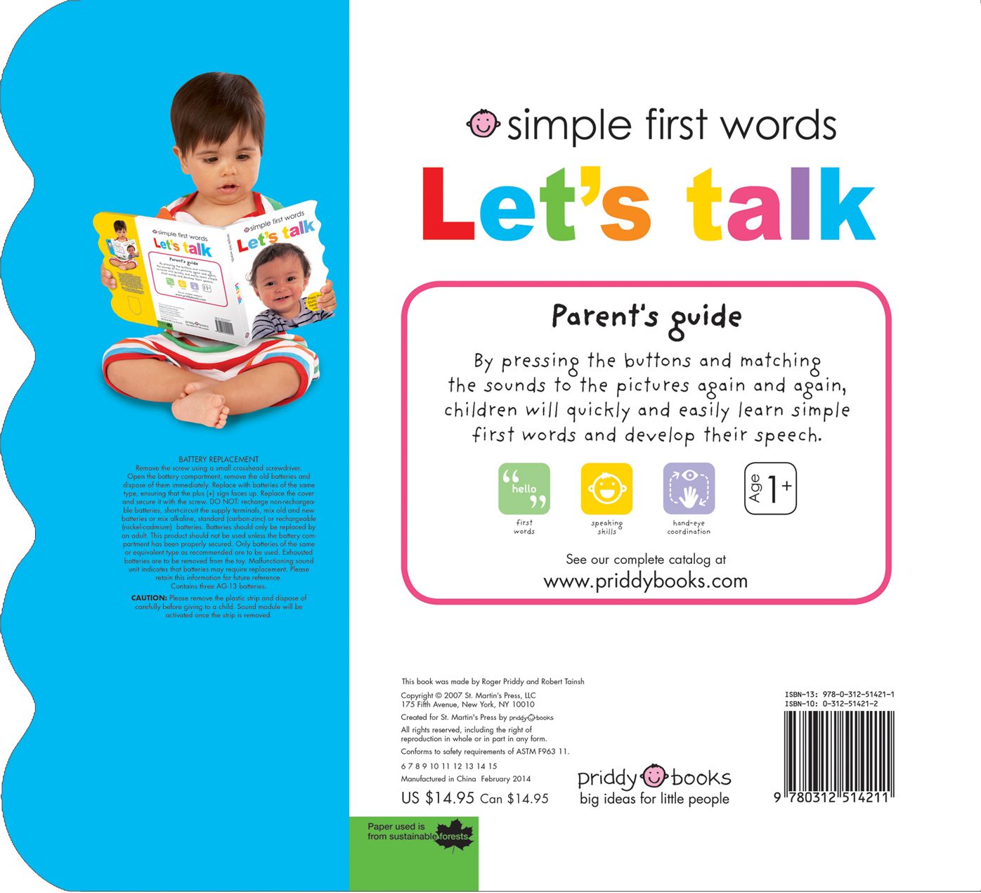 Simple First Words Let's Talk