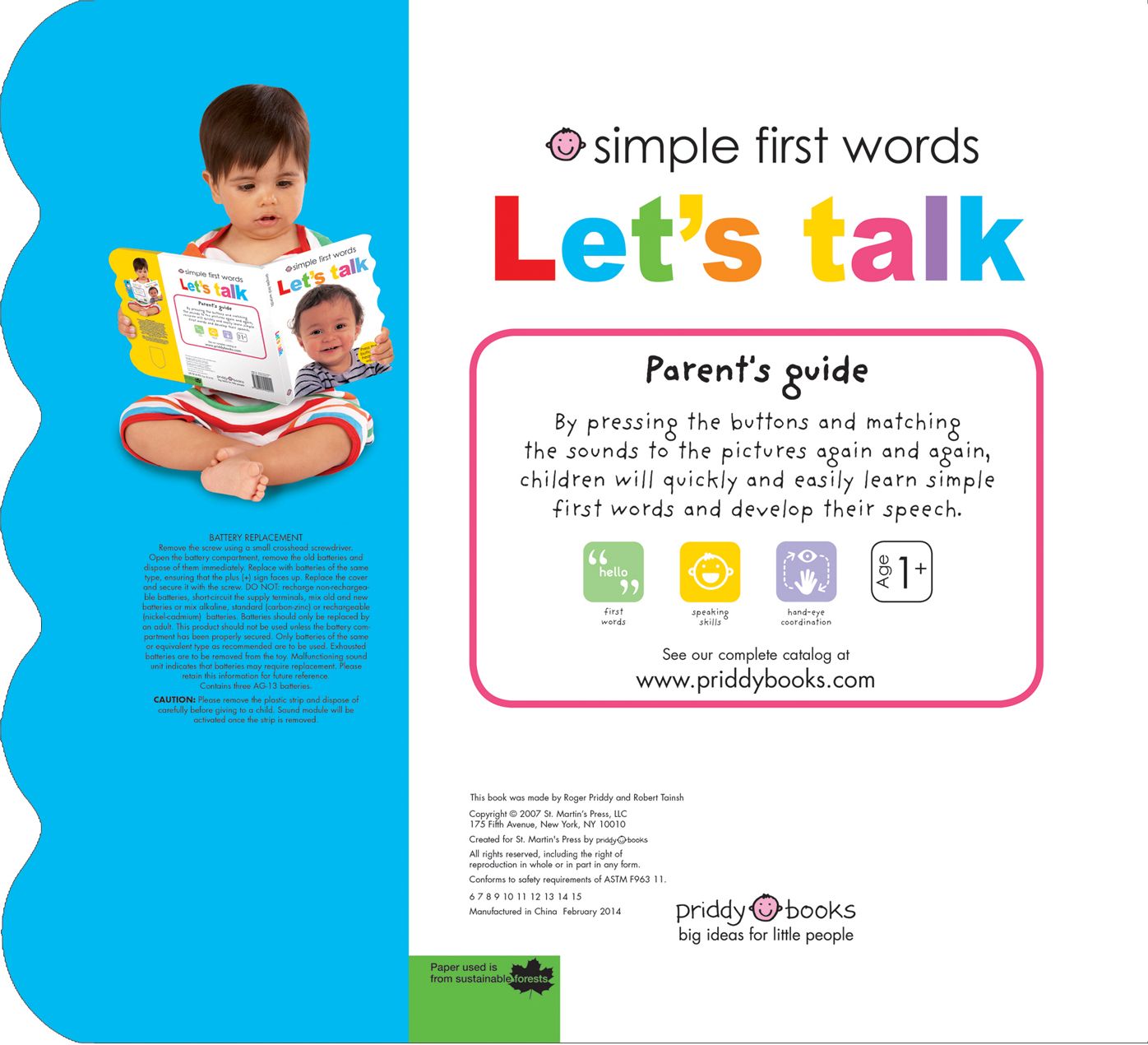 Simple First Words Let's Talk