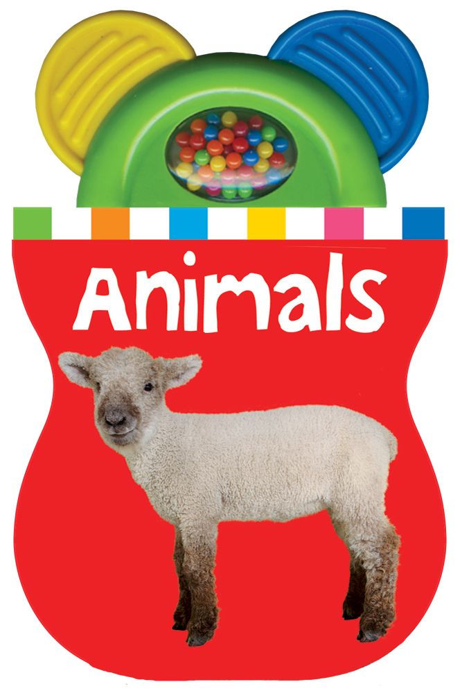 Baby Shaker Teethers Animals