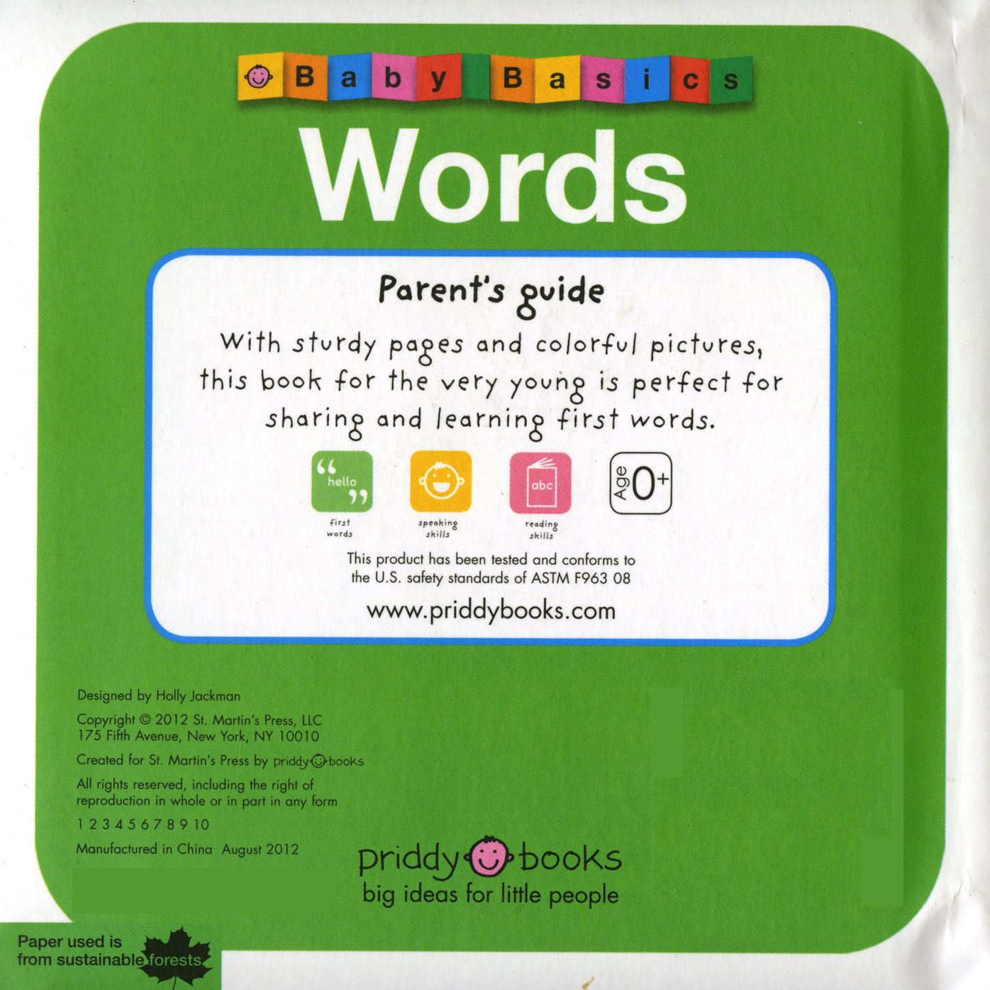 Baby Basics: Words