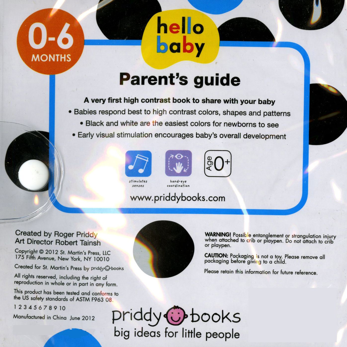 Hello Baby Cloth Stroller Book