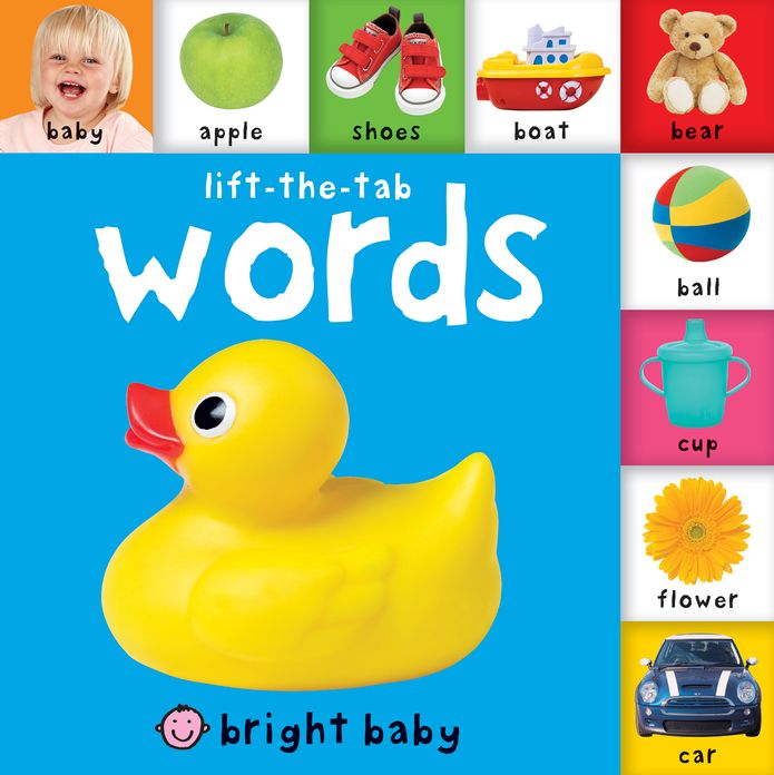 Bright Baby Lift-the-Tab: Words