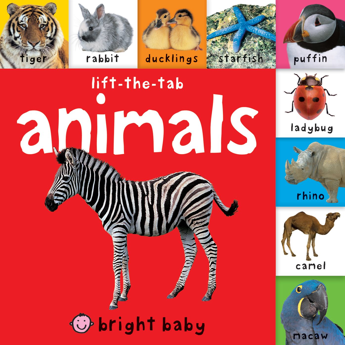 Bright Baby Lift-the-Tab: Animals