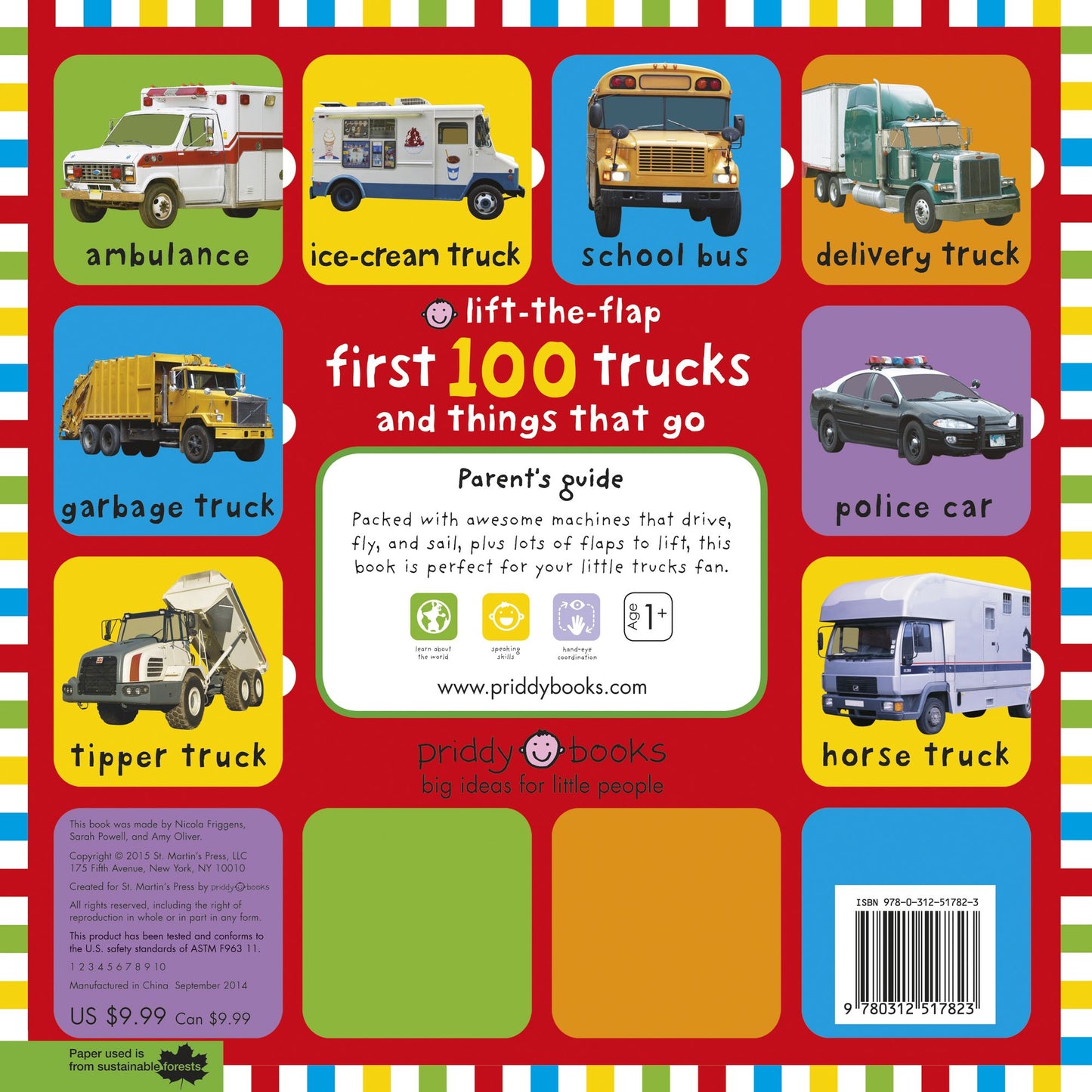 First 100 Trucks and Things That Go Lift-the-Flap