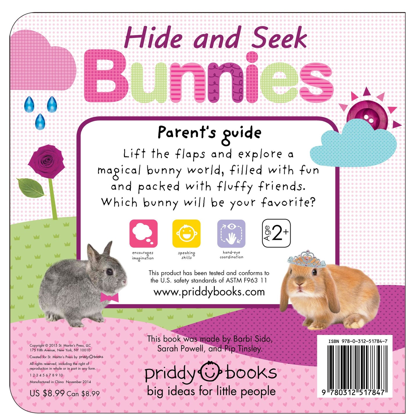 Lift-the-Flap Tab: Hide and Seek Bunnies