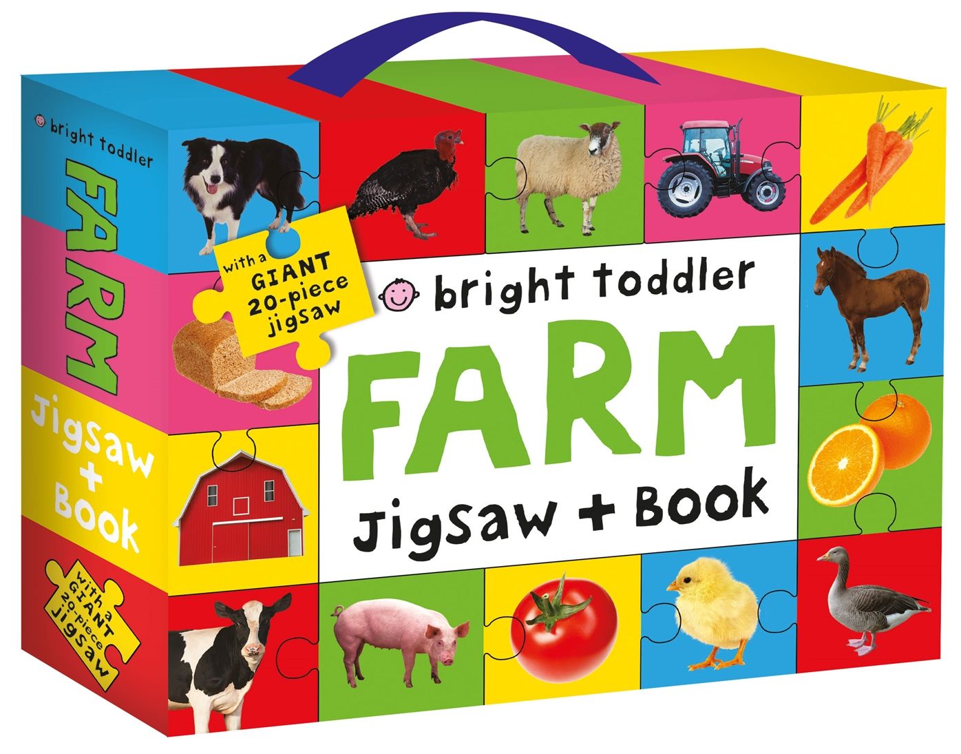 Bright Toddler: Farm Jigsaw and Book Set