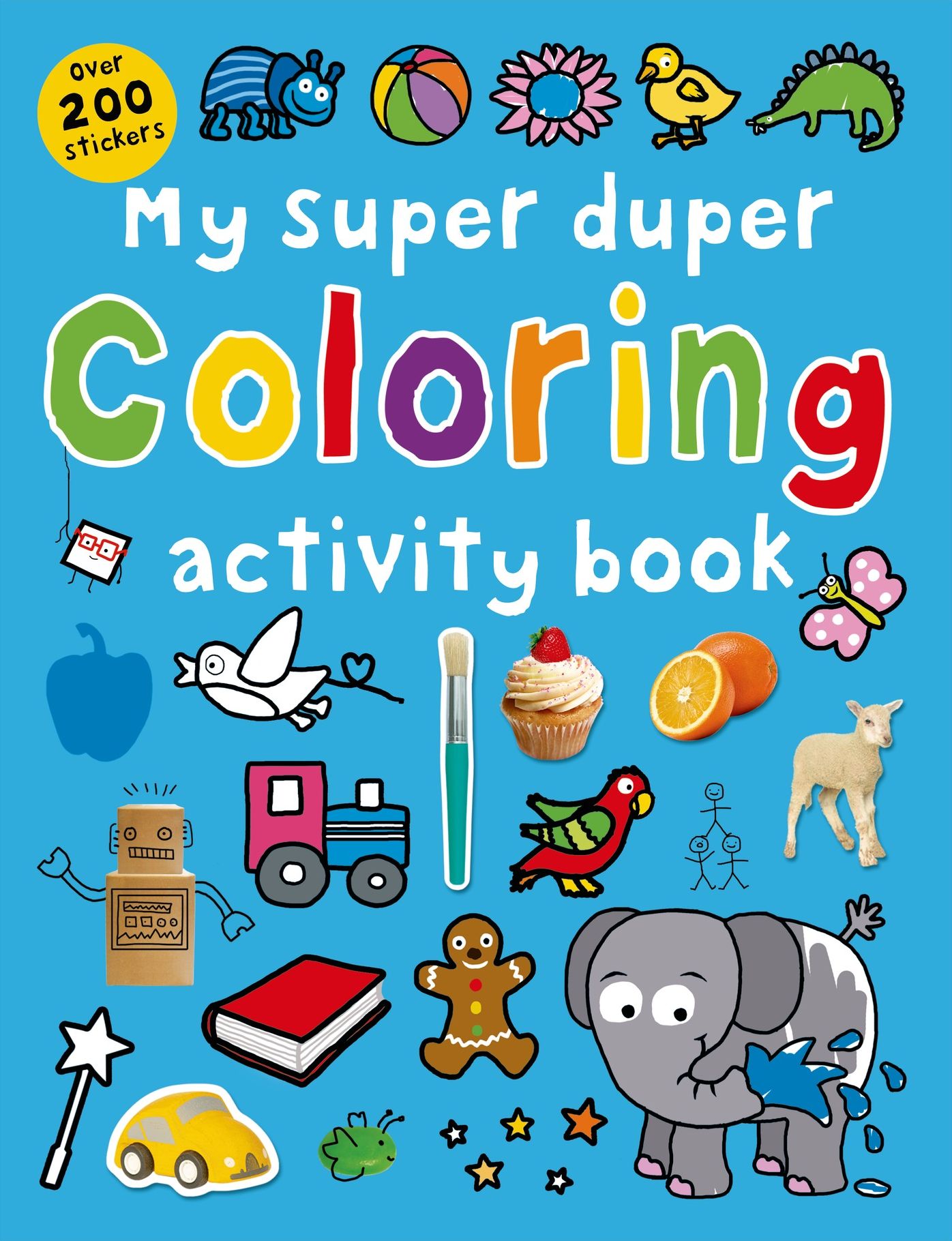 My Super Duper Coloring Activity Book