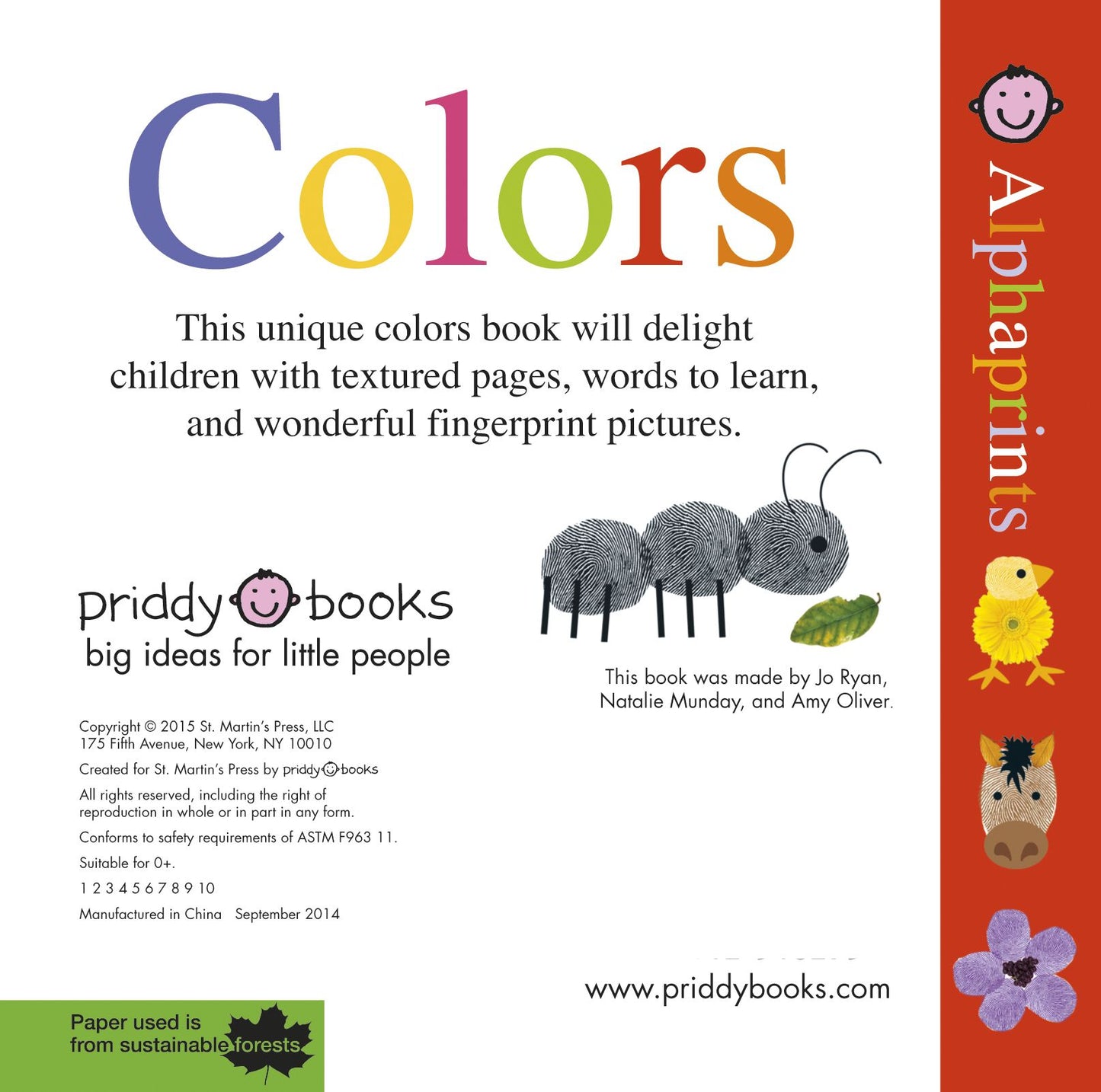 Little Alphaprints: Colors