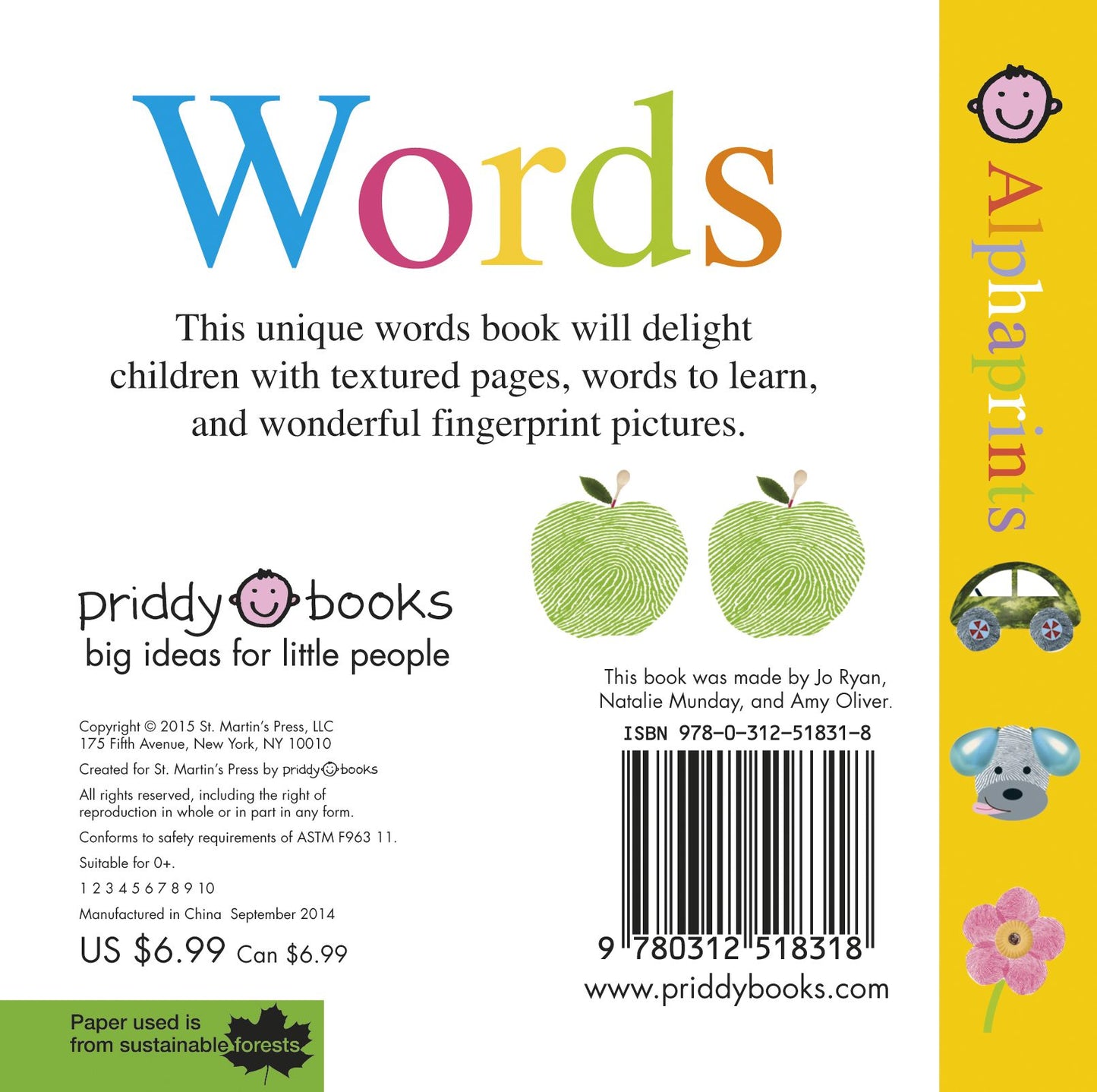 Little Alphaprints: Words