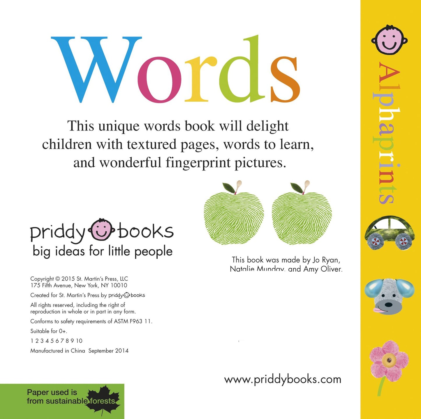 Little Alphaprints: Words