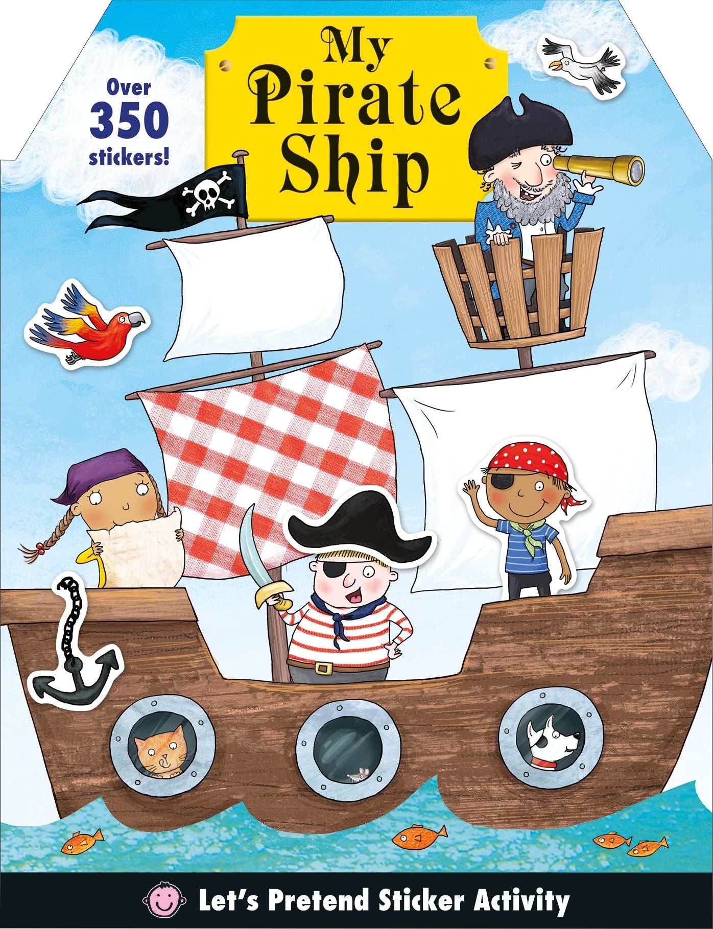 Let's Pretend: My Pirate Ship Sticker Activity Book