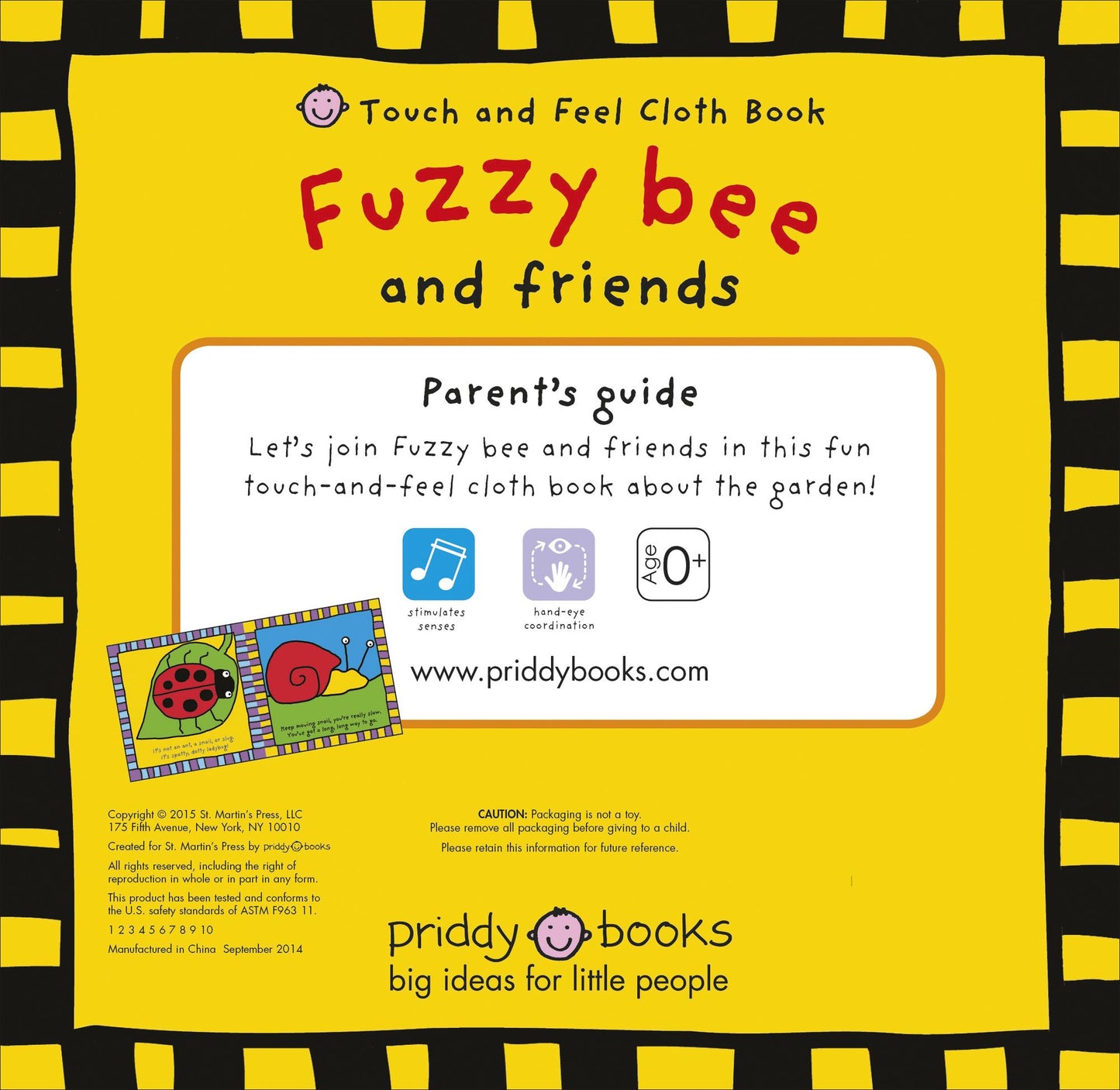 Fuzzy Bee and Friends (Cloth Book Series)