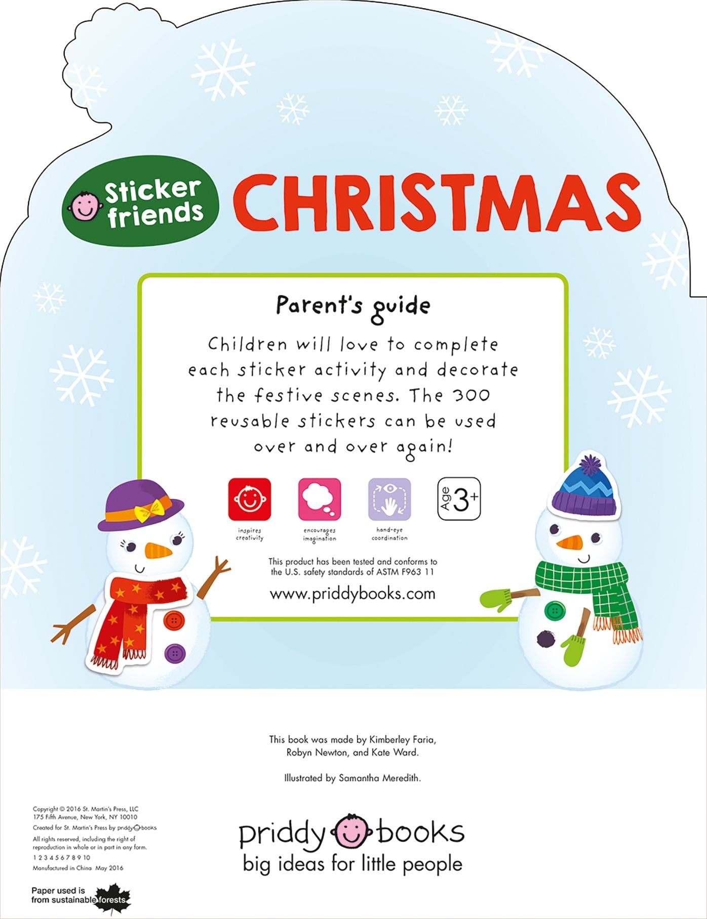 Sticker Friends: Christmas