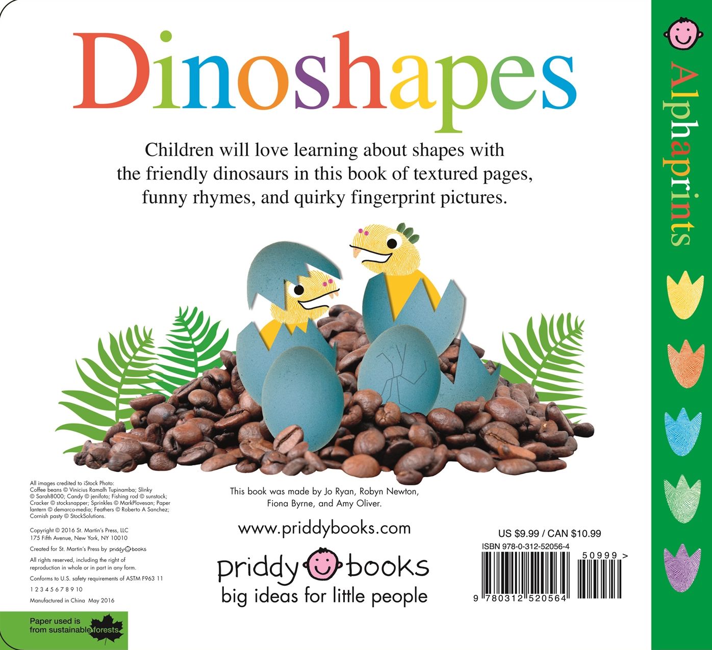 Alphaprints: Dinoshapes